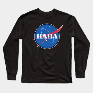 HAHA / NASA Long Sleeve T-Shirt